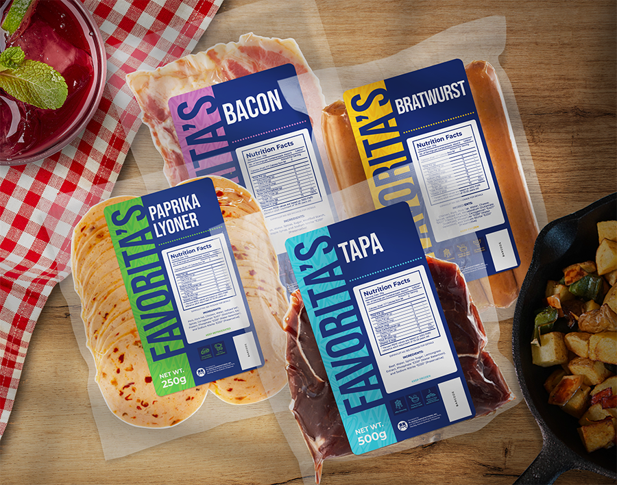 favoritas-label-design