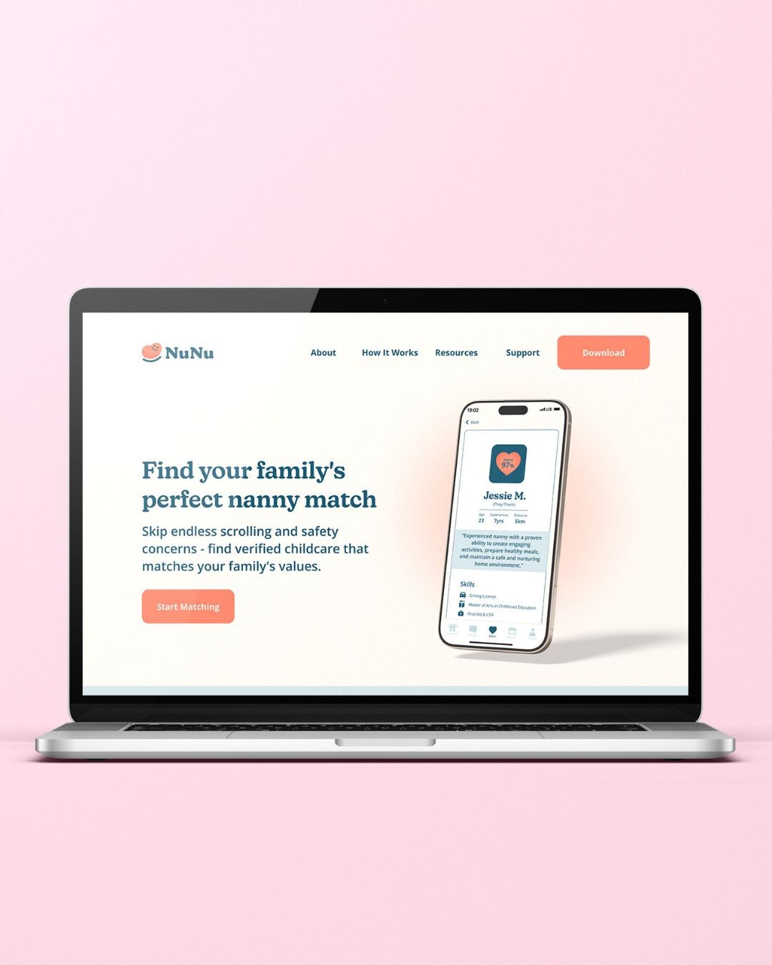 nunu-landing-page