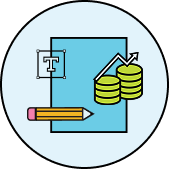 Marketing Collateral Design Icon